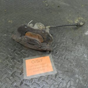 151. 2008 FORD FOCUS MK2 TITANIUM. DRIVER SIDE FRONT BRAKE CALIPER + CARRIER