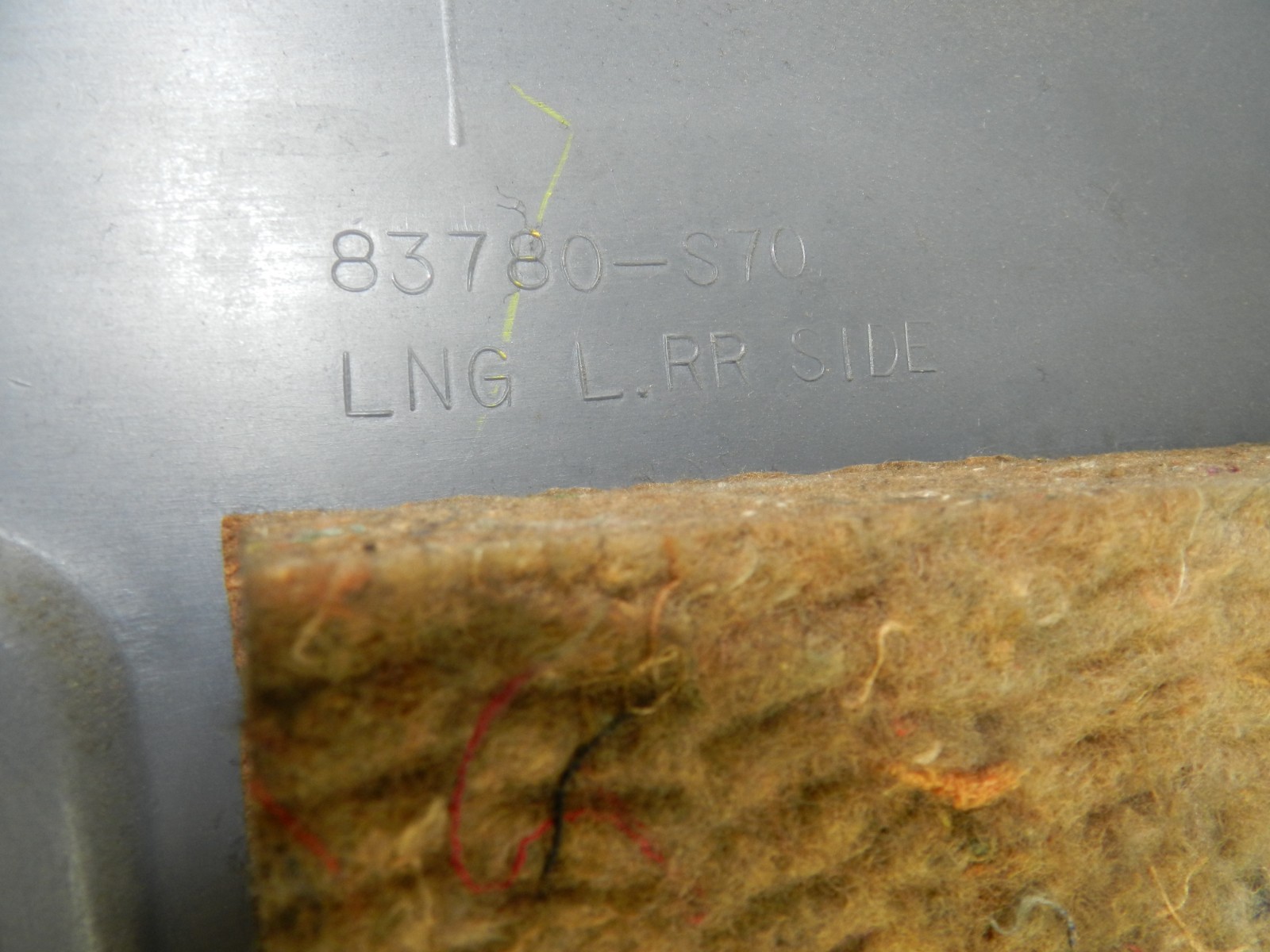 162. 1996 HONDA SMX. DRIVER REAR QUARTER PANEL - Image 4