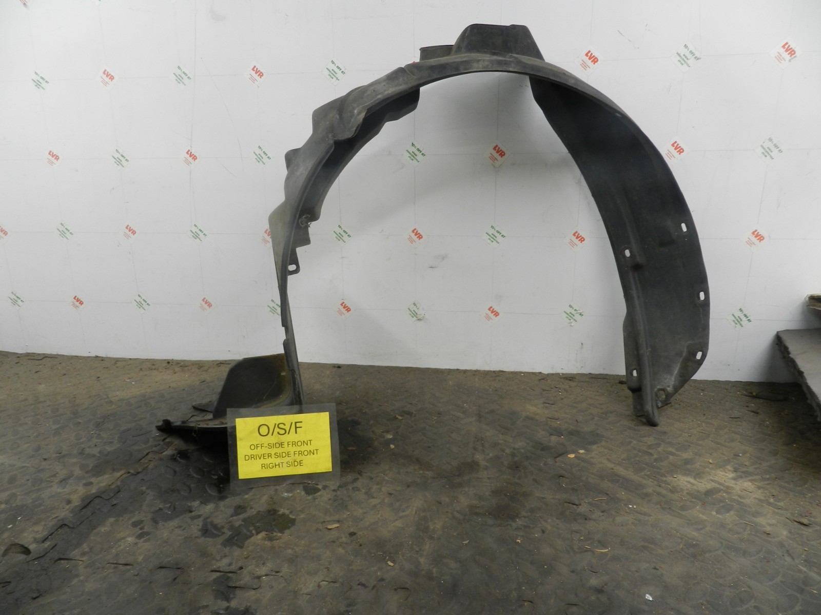 162. 1996 HONDA SMX. DRIVER SIDE FRONT WHEEL ARCH LINER