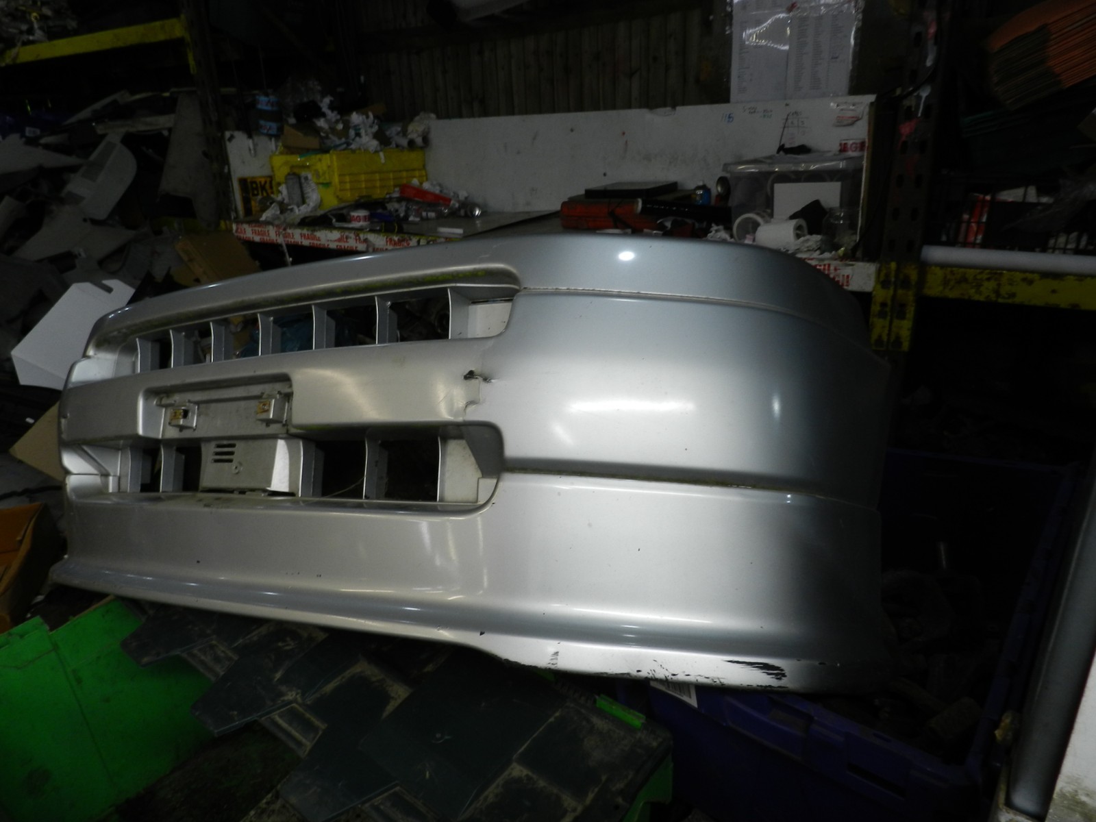 162. 1996 HONDA SMX. FRONT BUMPER IN SILVER - Image 2