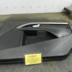107. 2007 VOLVO S80 D5. DRIVER SIDE FRONT DOOR CARD