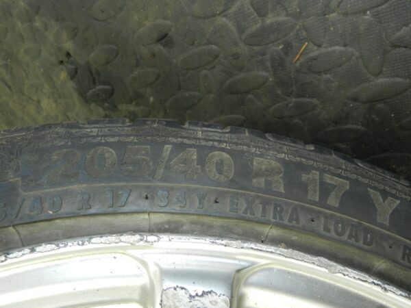 162. 1996 HONDA SMX. SET OF 4 ALLOY WHEELS MULTI FIT - Image 2