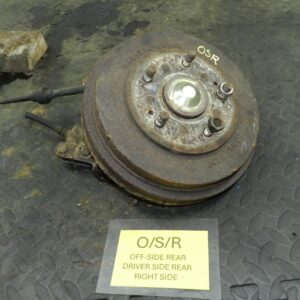 162. 1996 HONDA SMX. DRIVER SIDE REAR HUB STUB AXLE