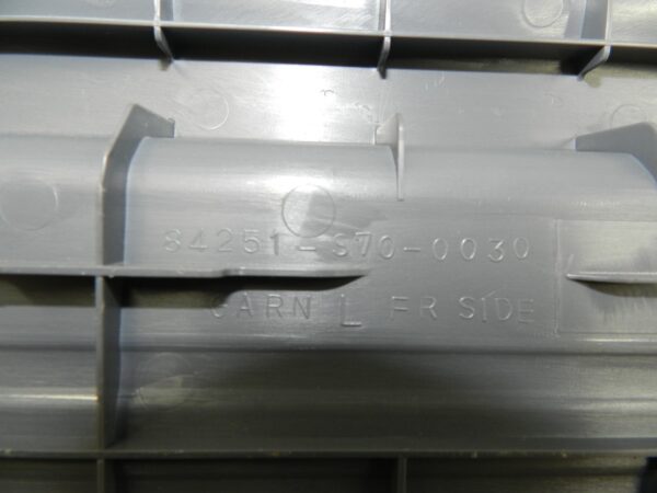 162. 1996 HONDA SMX. DRIVER SIDE FRONT SILL TRIM - Image 3