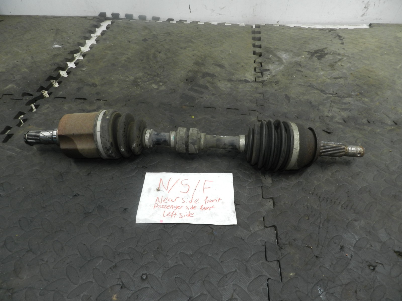 180. 2018 RENAULT KOLEOS MK2. PASSENGER SIDE FRONT DRIVE SHAFT