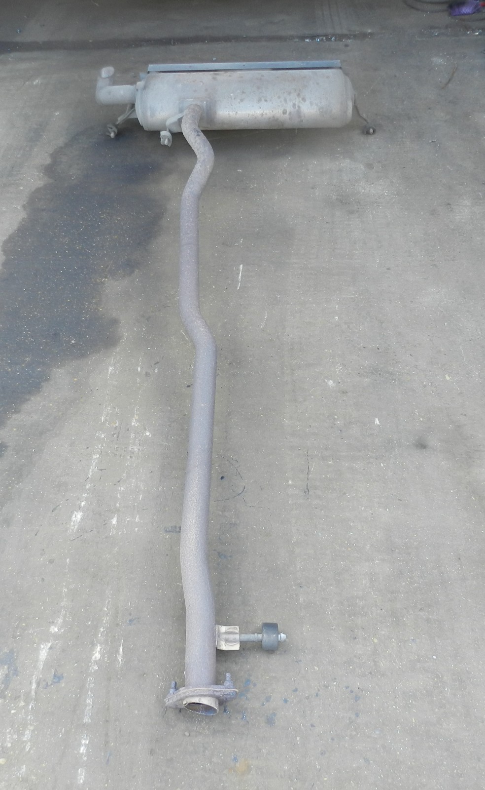 180. 2018 RENAULT KOLEOS MK2. EXHAUST REAR BACK BOX SECTION SILENCER