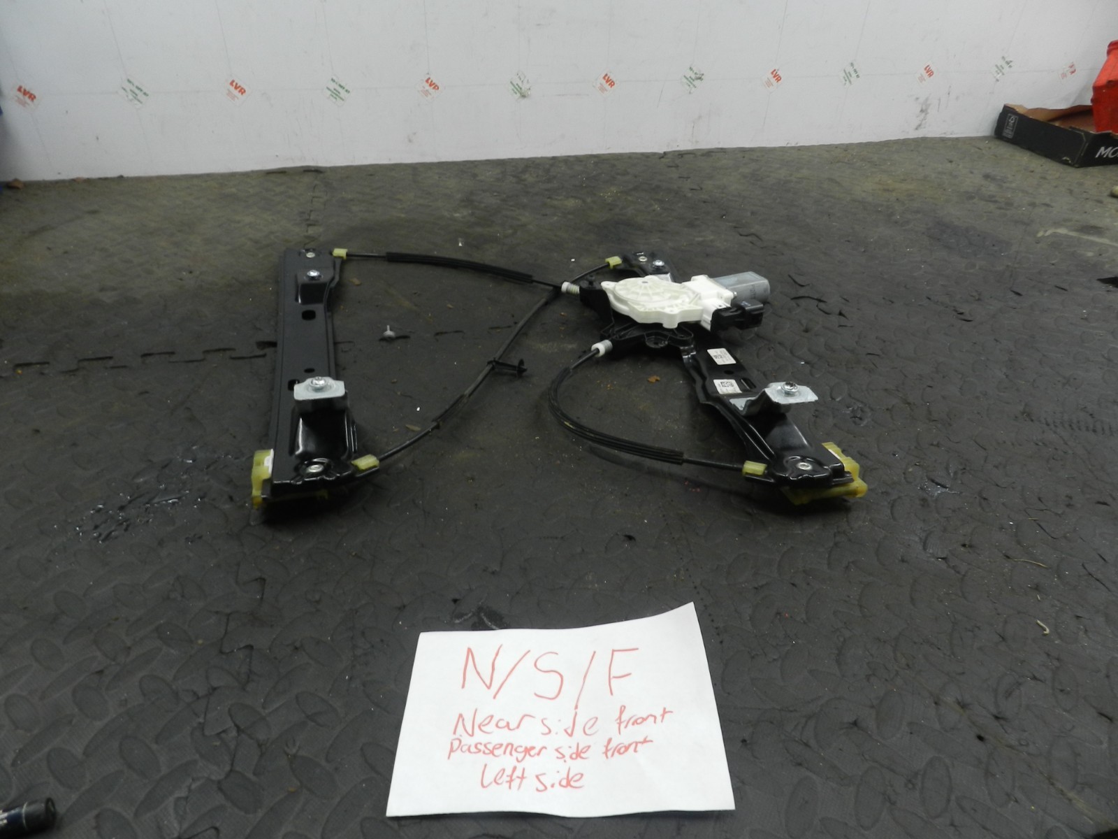 178. 2012 FORD FOCUS MK3. PASSENGER SIDE FRONT DOOR WINDOW REGULATOR - Image 2