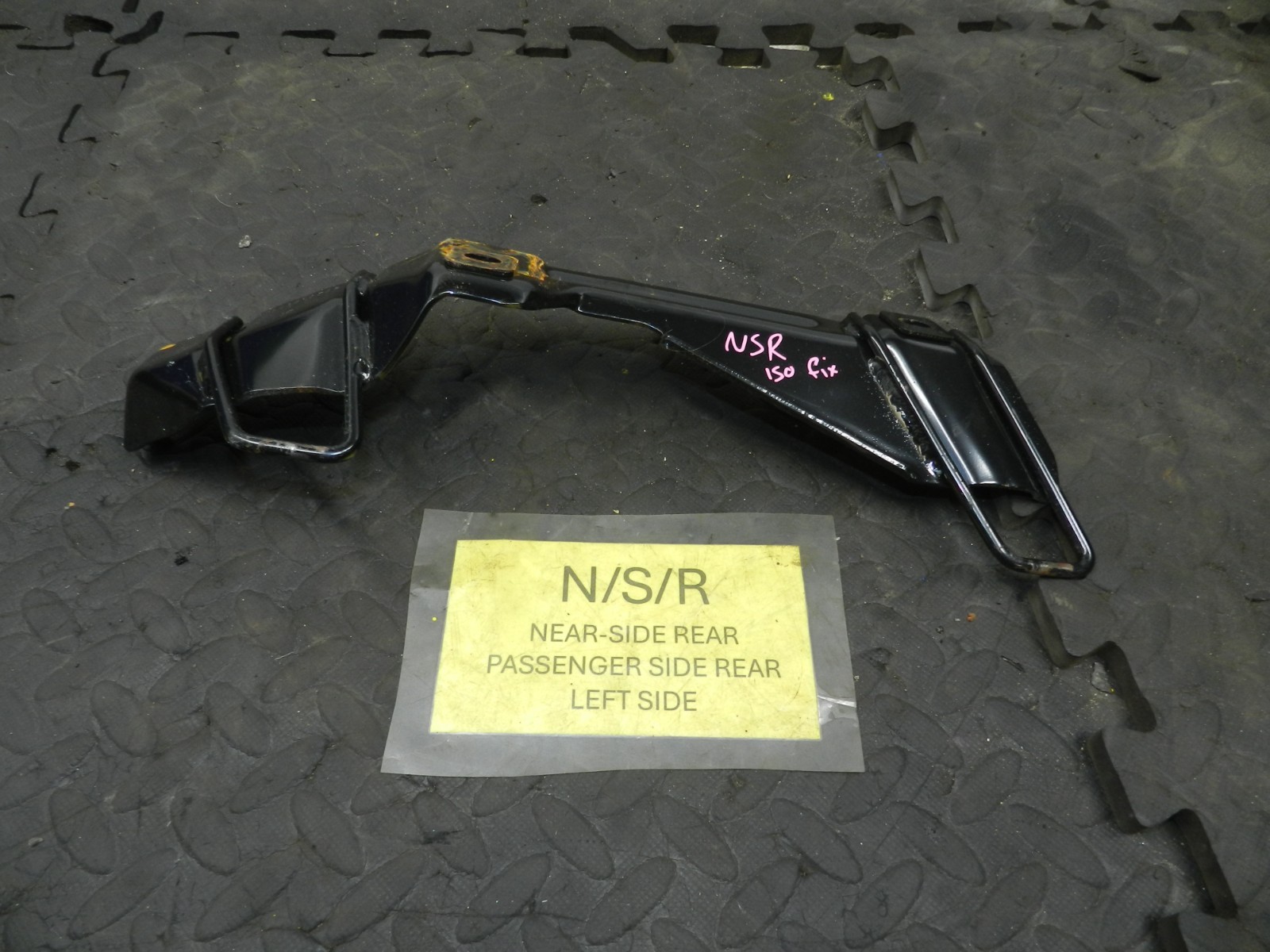 180. 2018 RENAULT KOLEOS MK2. PASSENGER SIDE REAR ISO FIX MOUNT
