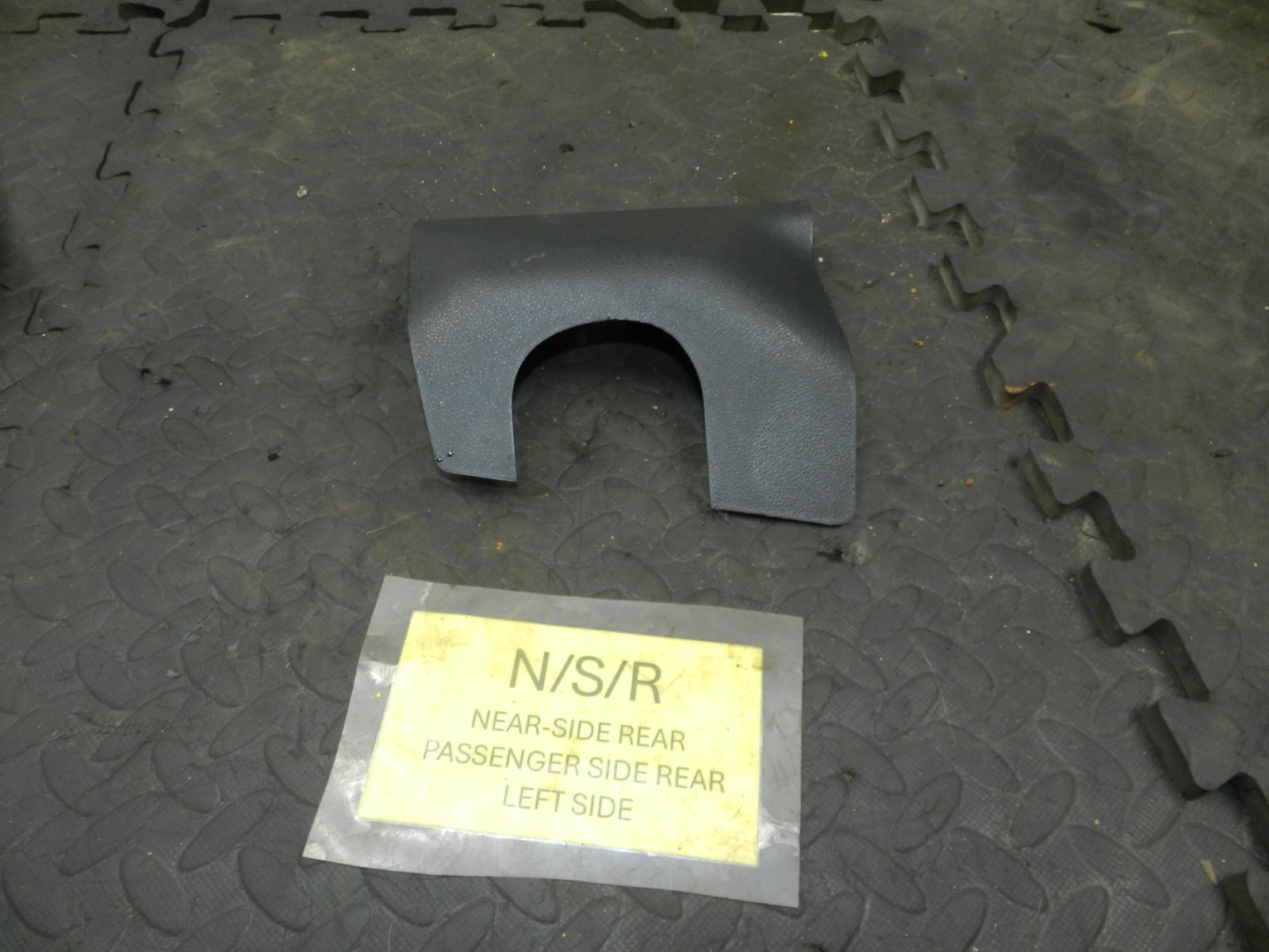 180. 2018 RENAULT KOLEOS MK2. PASSENGER SIDE REAR SEAT COVER TRIM
