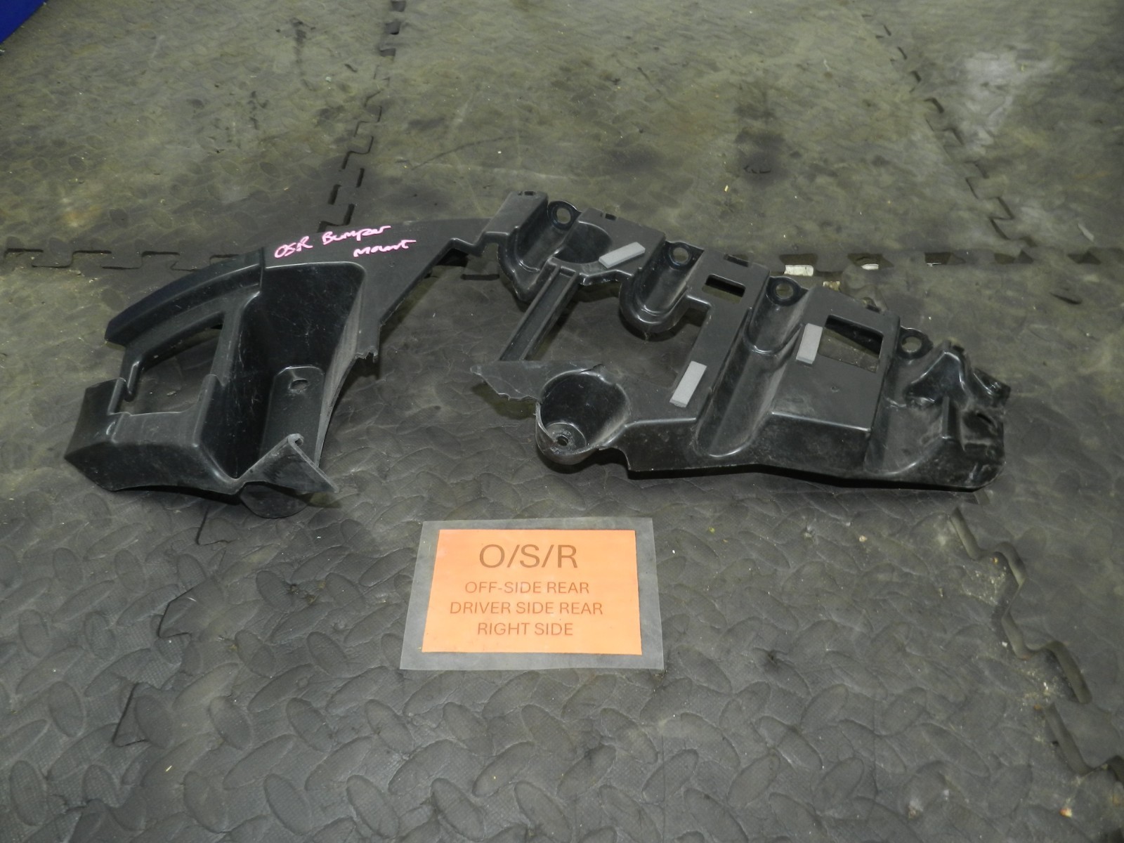180. 2018 RENAULT KOLEOS MK2. DRIVER SIDE REAR BUMPER MOUNT DAMAGED