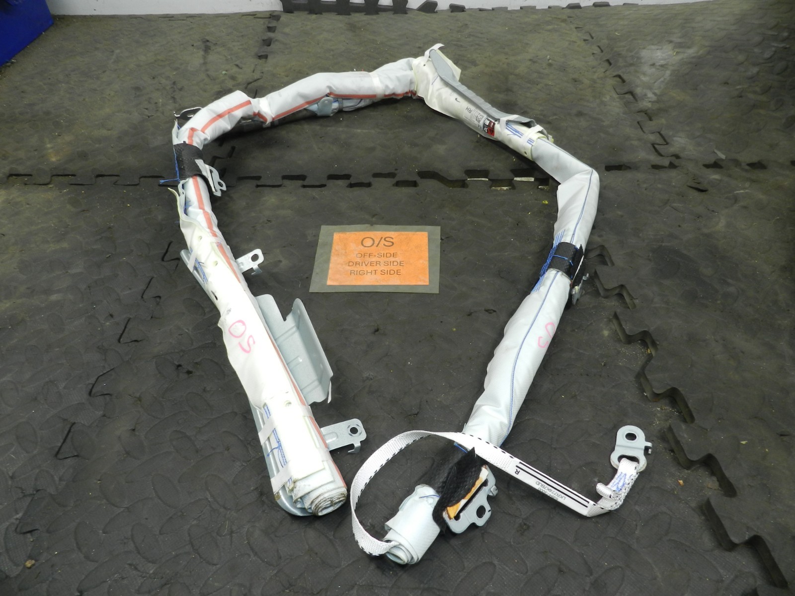 180. 2018 RENAULT KOLEOS MK2. DRIVER SIDE AIRBAG CURTAIN