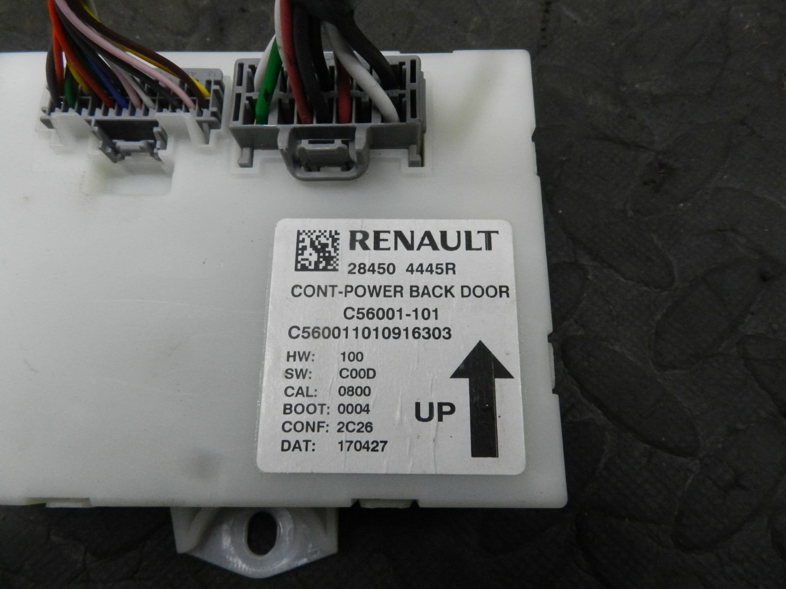 180. 2018 RENAULT KOLEOS MK2. 284504445R TAIL GATE BOOT LID CONTROL MODULE - Image 3