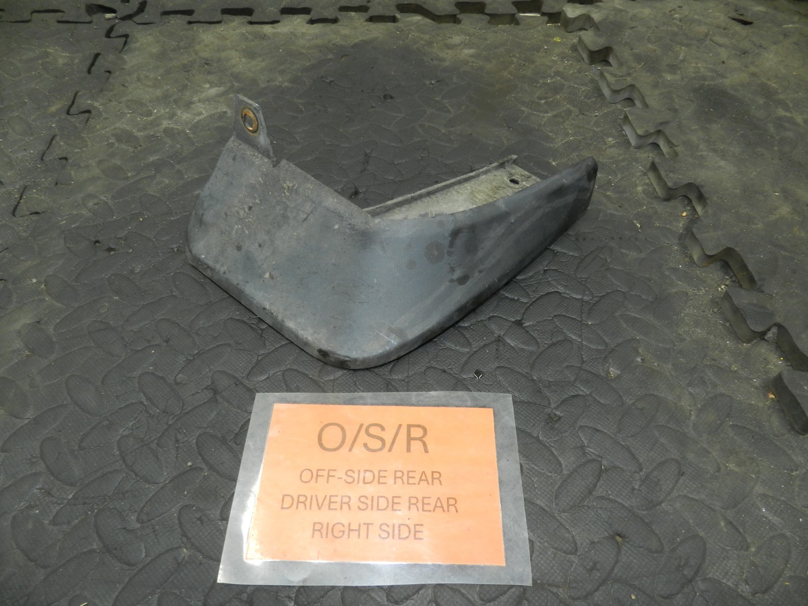 180. 2018 RENAULT KOLEOS MK2. DRIVER SIDE REAR MUD FLAP