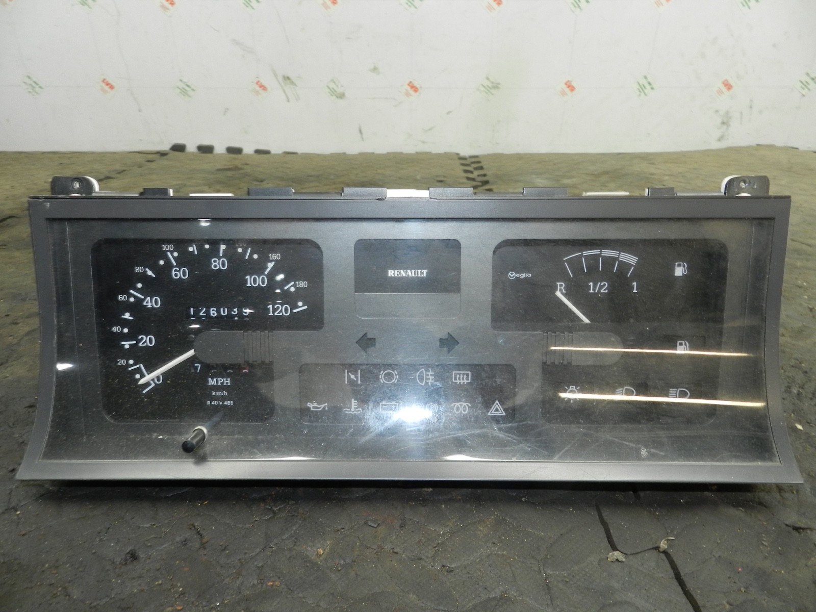 181. RENAULT 5 R5 NOT RS TURBO. SPEEDOMETER SPEEDO INSTRUMENT CLUSTER CLOCKS - Image 6