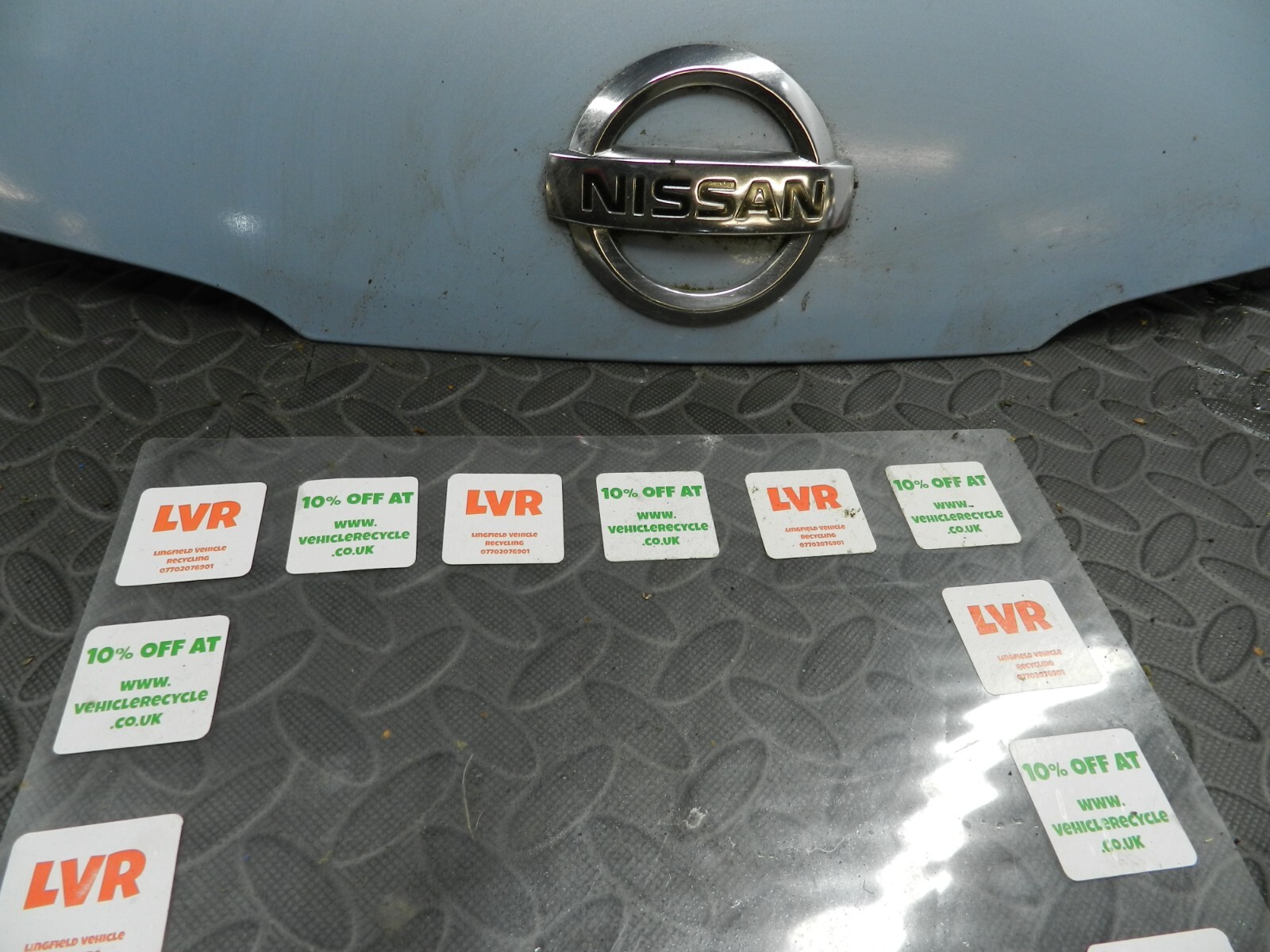 142 NISSAN MICRA K12 CONVERTIBLE C+C. BONNET IN BLUE - Image 2