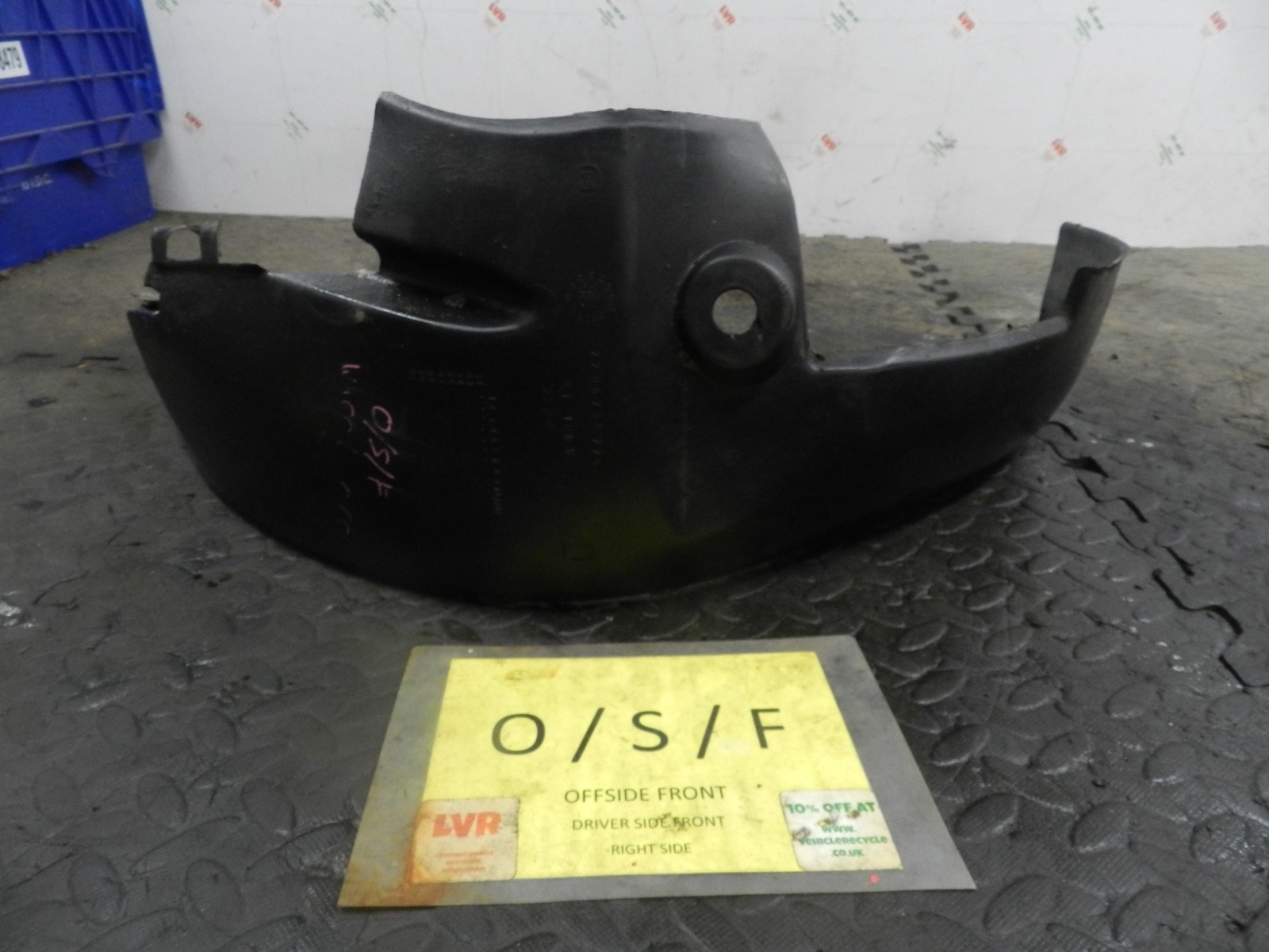 181. RENAULT 5 R5 NOT RS TURBO. DRIVER SIDE FRONT WHEEL ARCH LINER