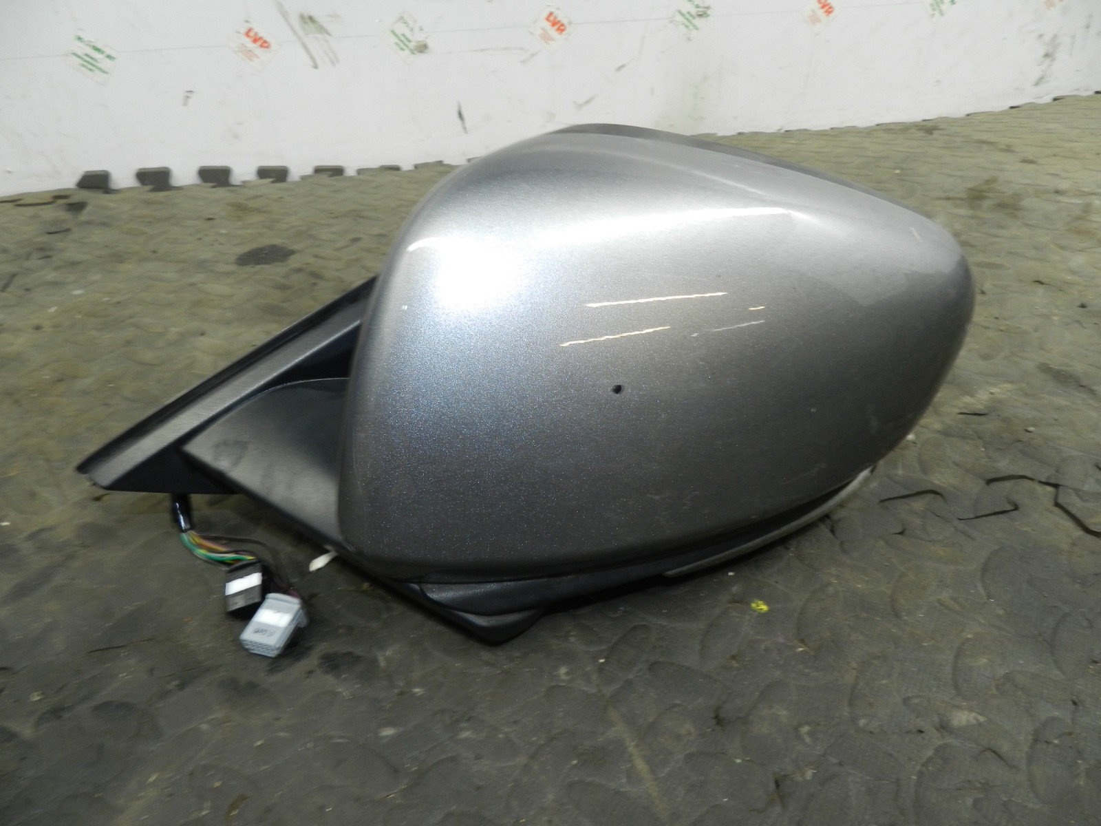 180. 2018 RENAULT KOLEOS MK2. PASSENGER SIDE WING MIRROR IN GREY