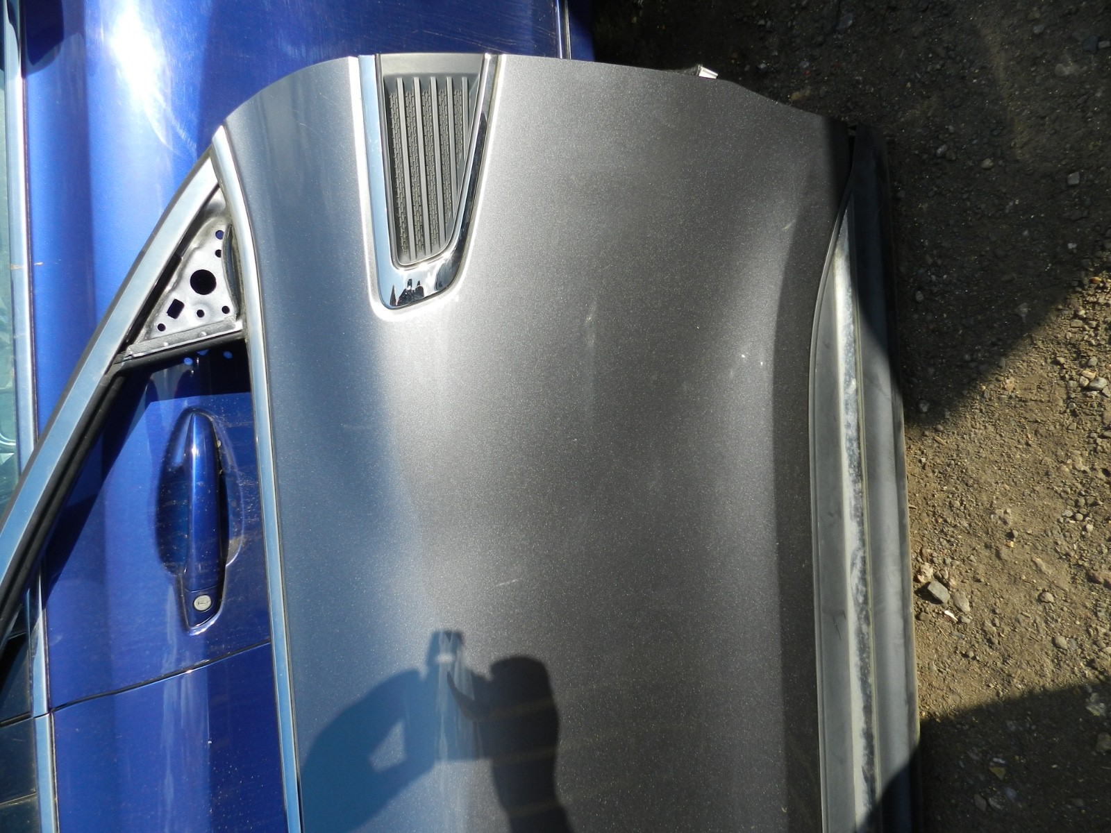 180. 2018 RENAULT KOLEOS MK2. DRIVER SIDE FRONT DOOR SHELL IN GREY - Image 3
