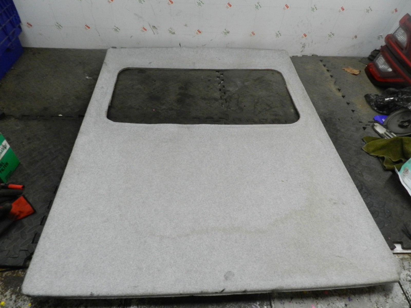 181. RENAULT 5 R5 NOT RS TURBO. ROOF PANEL WITH SUN ROOF HOLE LINER