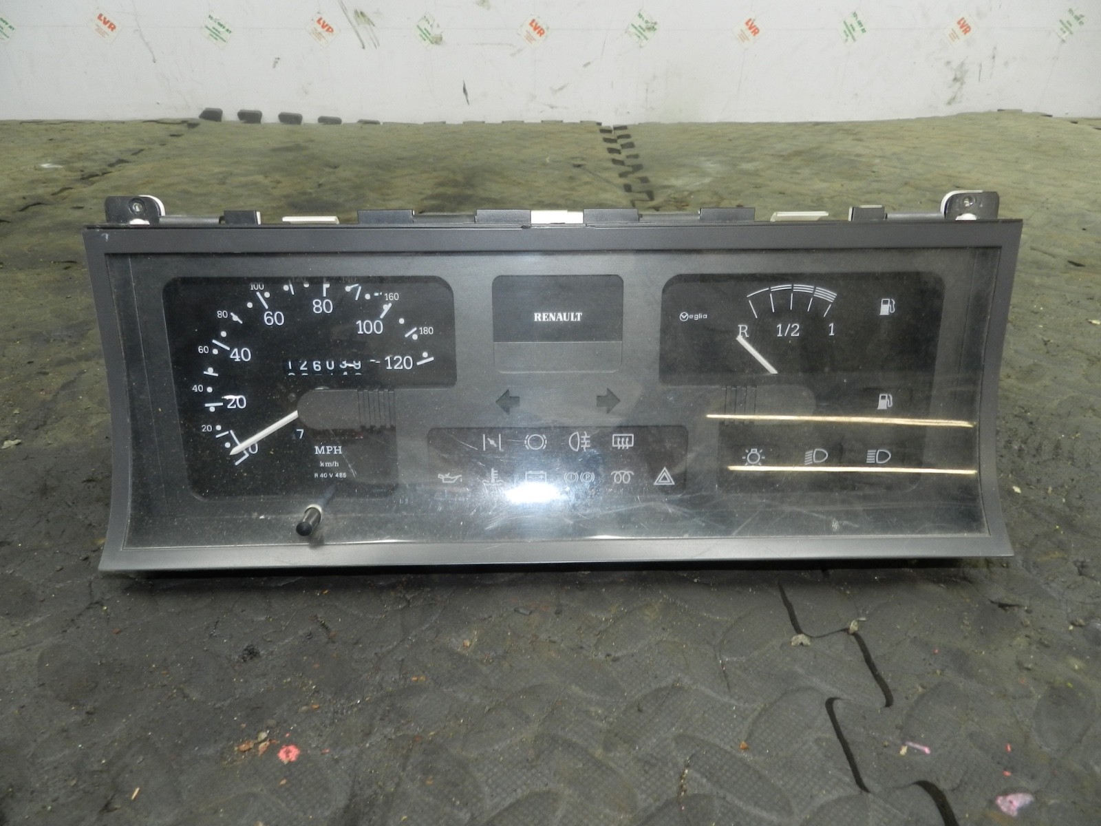 181. RENAULT 5 R5 NOT RS TURBO. SPEEDOMETER SPEEDO INSTRUMENT CLUSTER CLOCKS