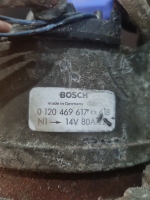 1988 BMW 525 E28. ALTERNATOR M20 0120469617 80A - Image 5