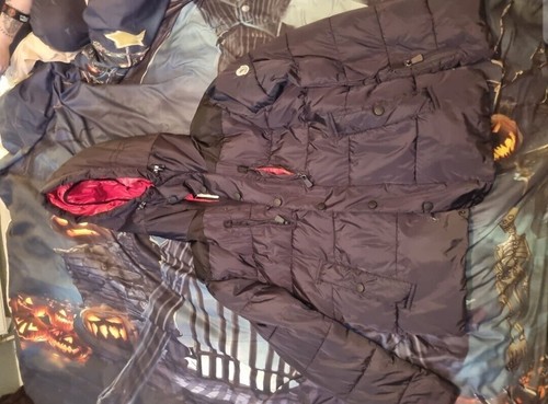 Moncler grenoble waterproof jacket coat down feather XL - Image 12