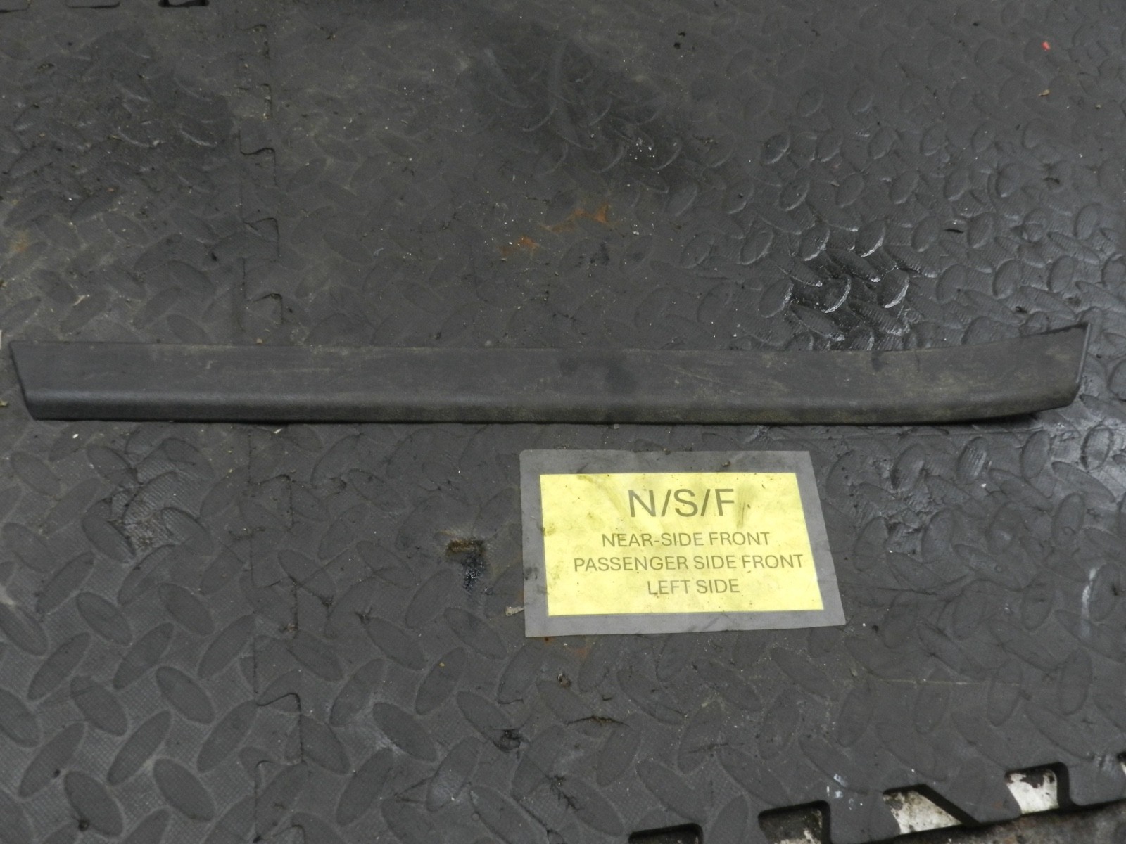 167. 2008 SKODA OCTAVIA SCOUT 4X4. PASSENGER SIDE FRONT SILL KICK TRIM