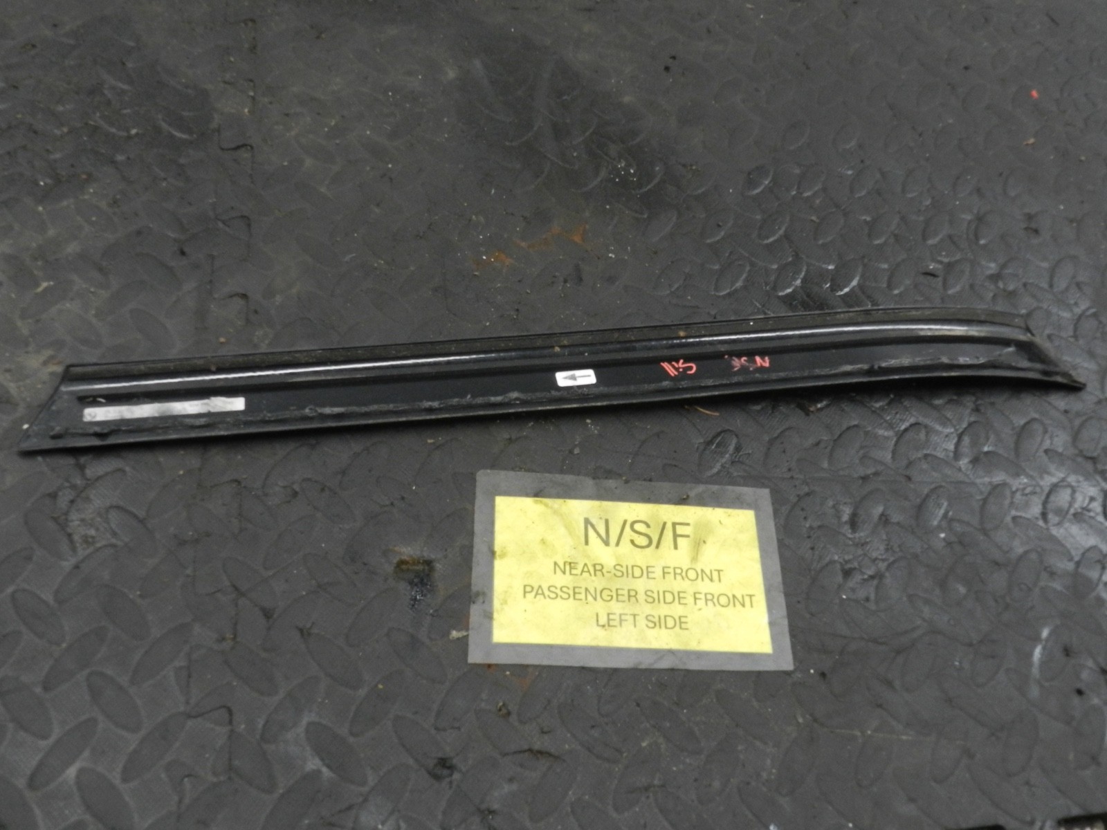 167. 2008 SKODA OCTAVIA SCOUT 4X4. PASSENGER SIDE FRONT SILL KICK TRIM - Image 2