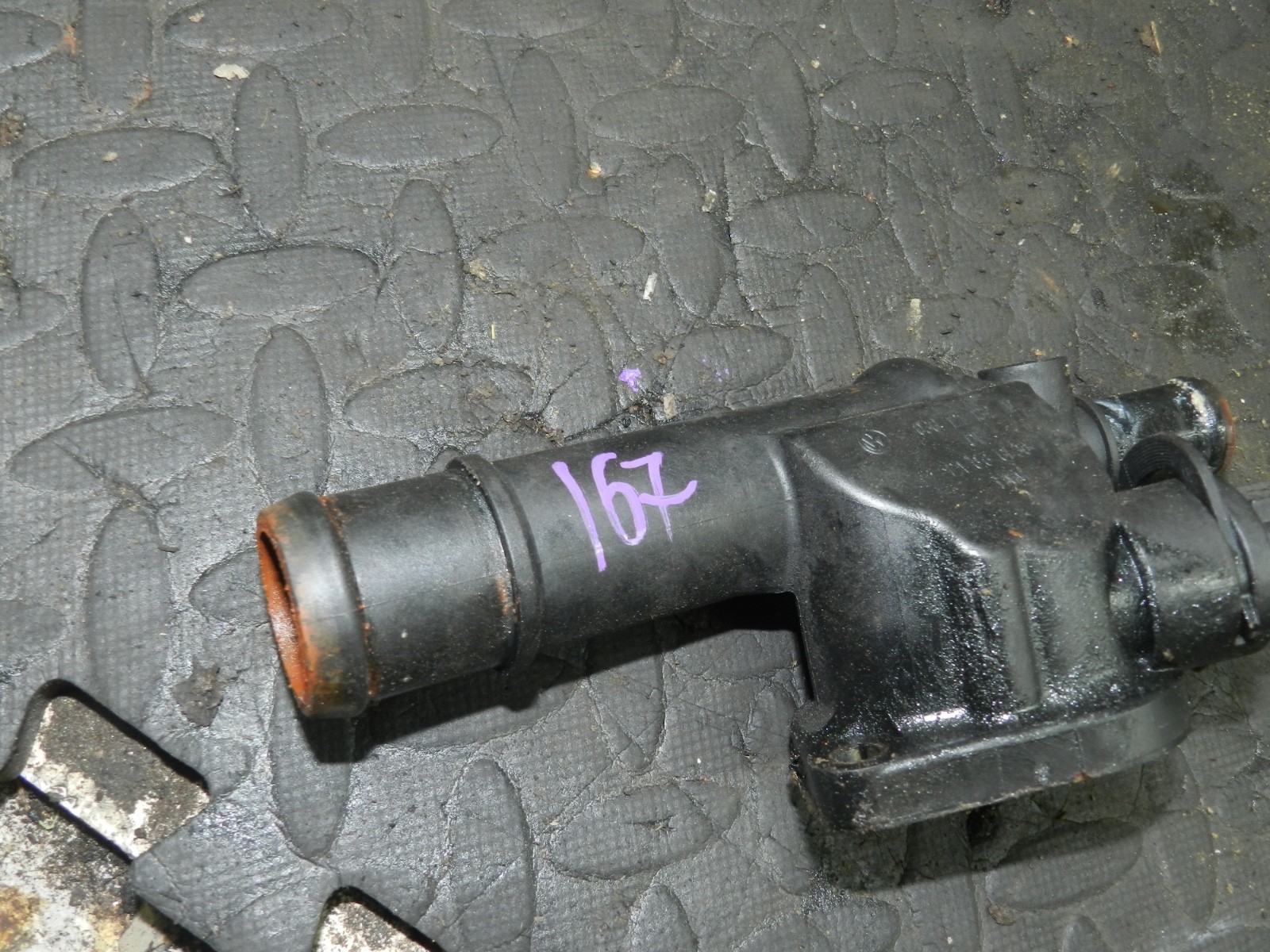 167. 2008 SKODA OCTAVIA SCOUT 4X4. COOLANT PIPE HOUSING TEMP TEMPERATURE SENSOR - Image 3