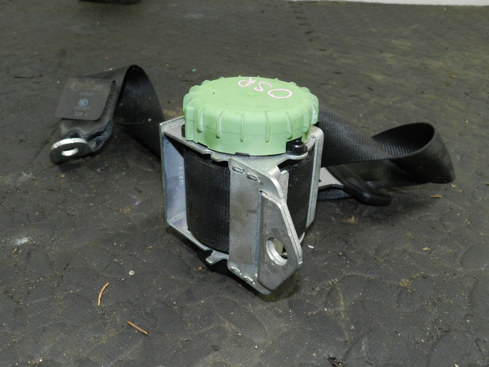 167. 2008 SKODA OCTAVIA SCOUT 4X4. DRIVER SIDE REAR SEAT BELT - Image 3