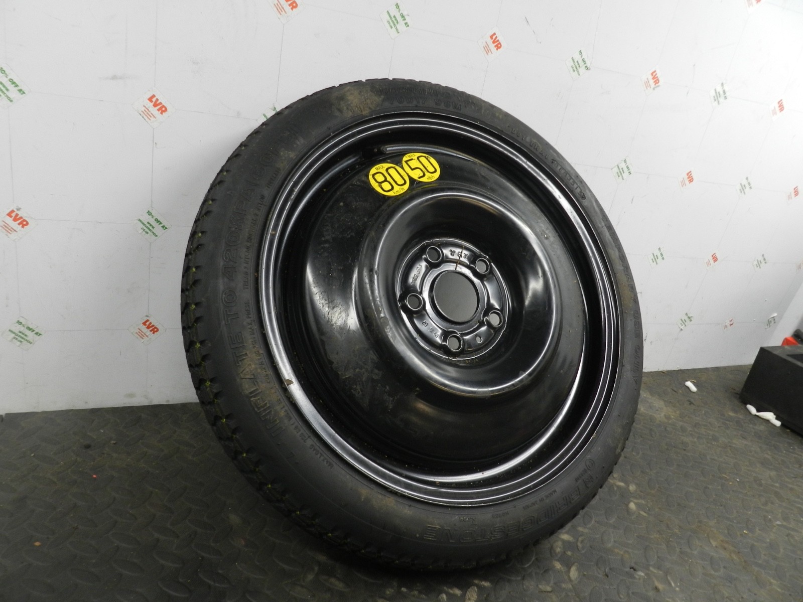 169. TOYOTA AURIS. 1.6 DIESEL. EMERGENCY SPARE WHEEL - Image 2
