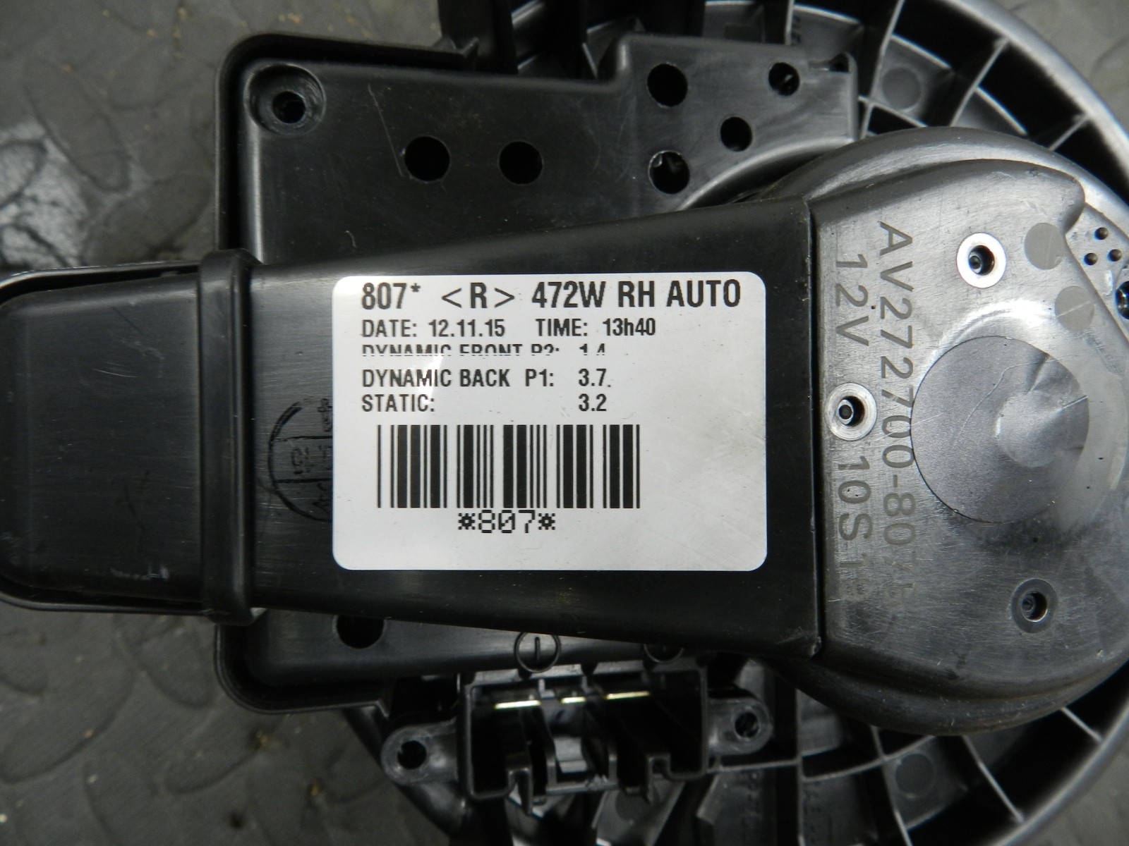 169. TOYOTA AURIS. 1.6 DIESEL. HEATER BLOWER FAN MOTOR - Image 5