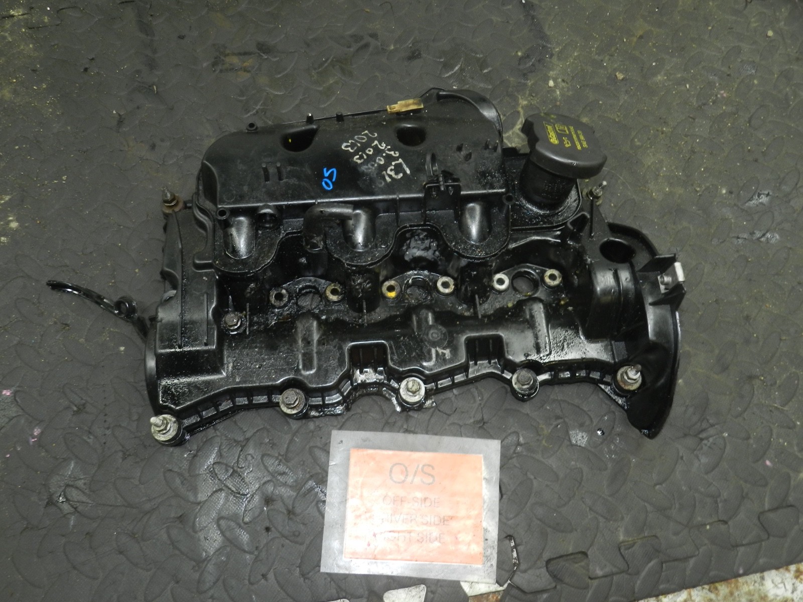 168. 2008 RANGE ROVER SPORT L320. 2.7 V6 DRIVER SIDE ROCKER COVER