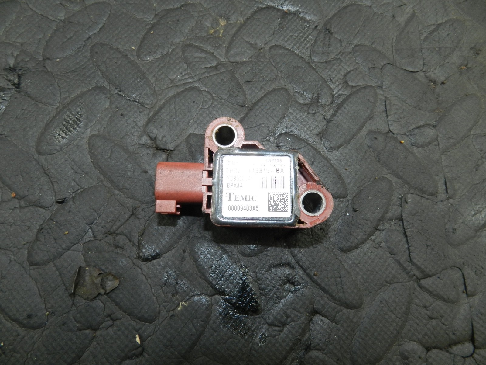 168. 2008 RANGE ROVER SPORT L320. AIR BAG CRASH SENSOR 5H2Z-14B345-BA