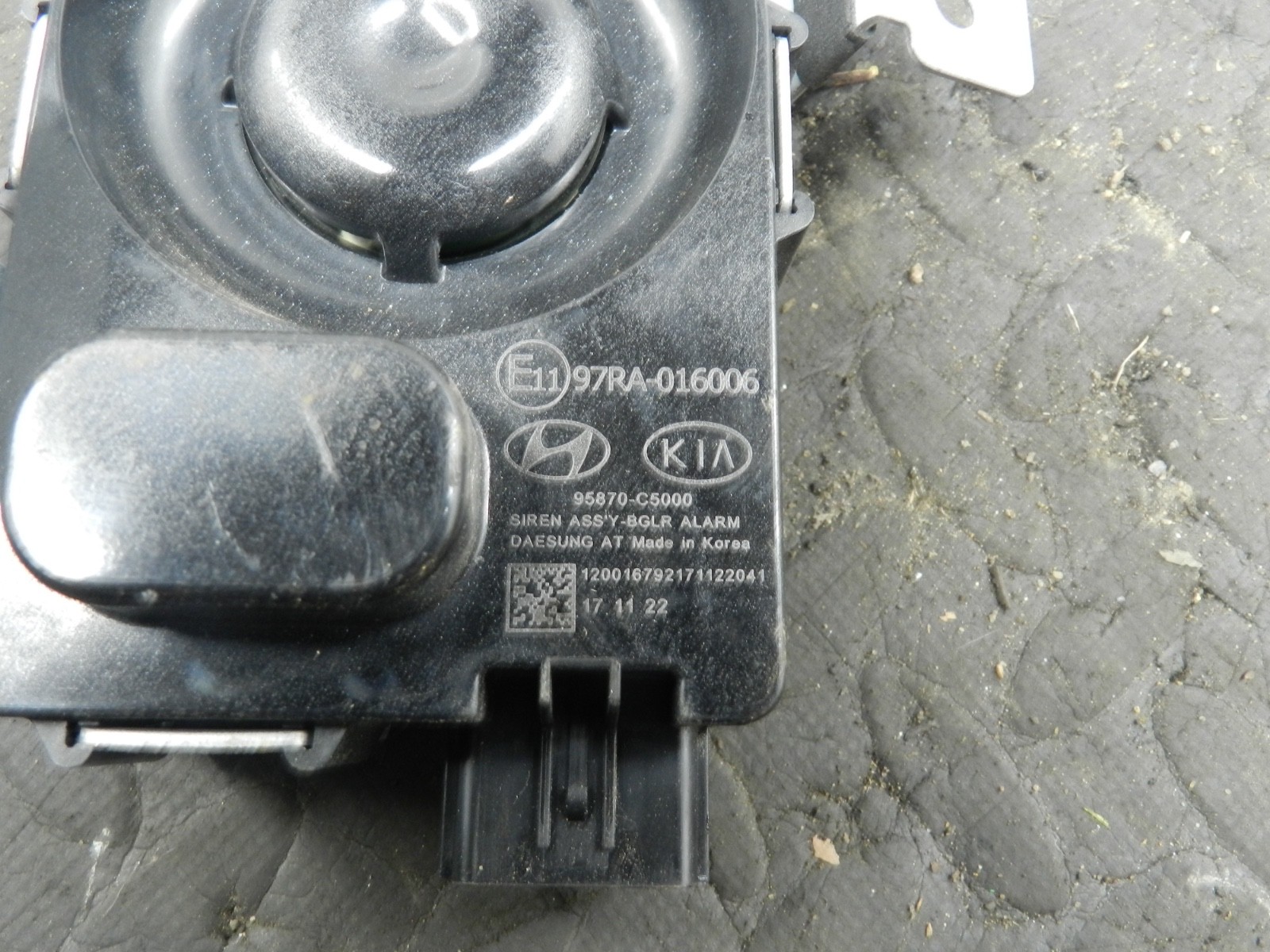 171. KIA SORENTO MK3 GT-LINE. ALARM SIREN HORN MODULE - Image 3