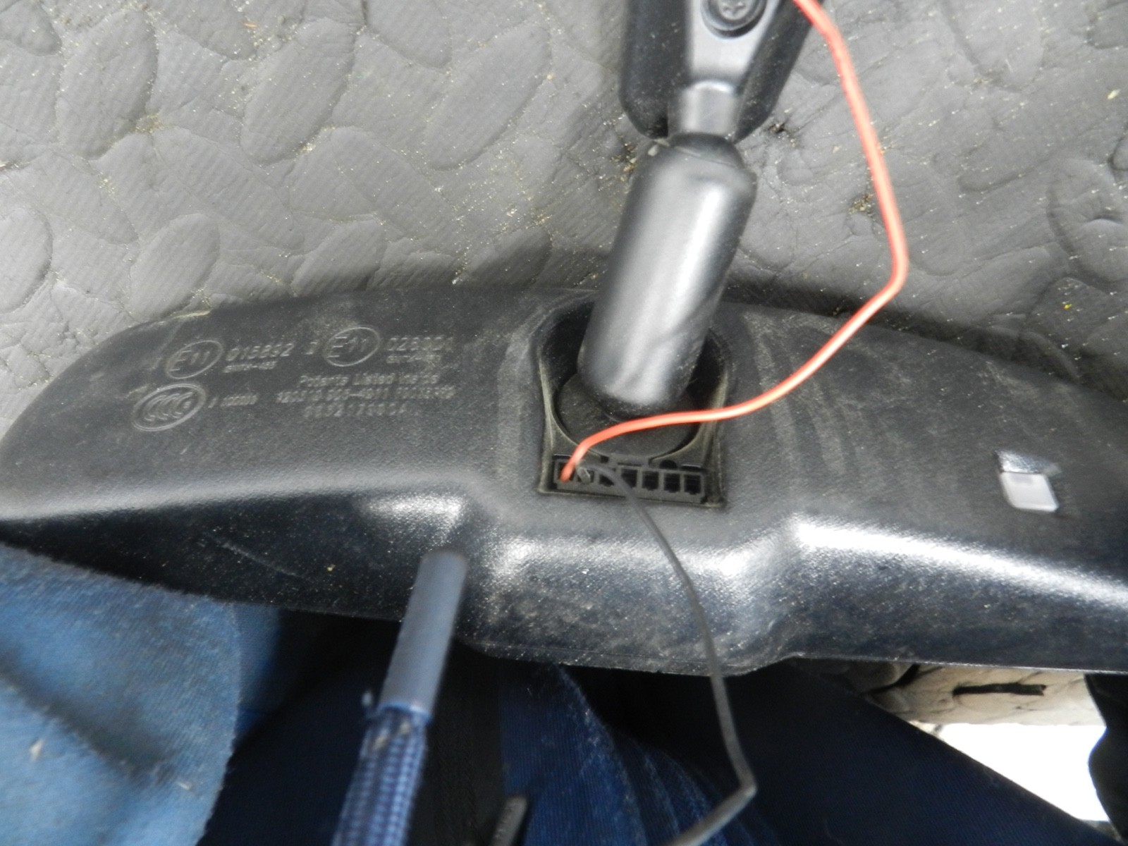 174. 2020 NISSAN MICRA K14. REAR VIEW MIRROR - Image 3