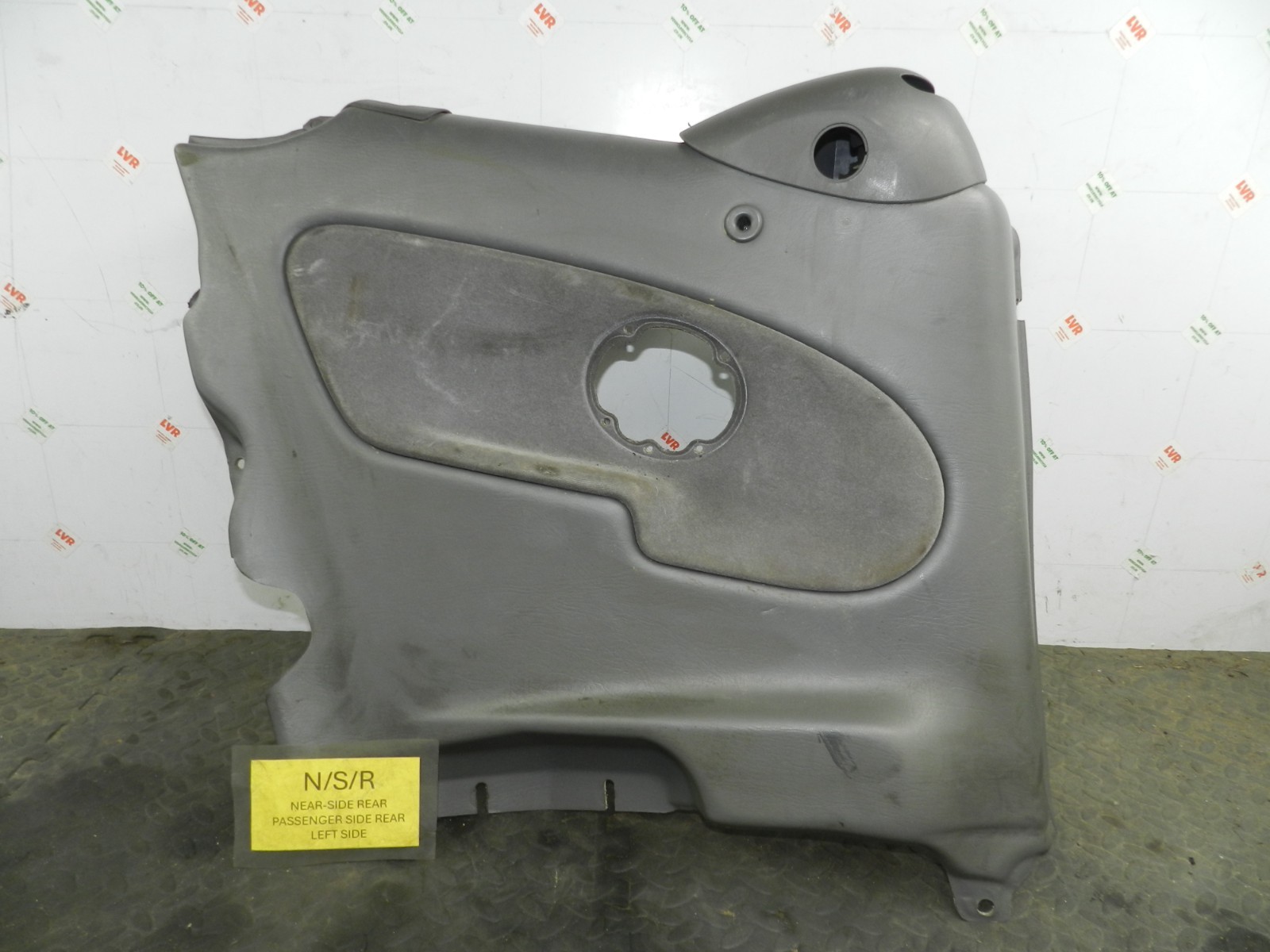 177. 2000 SAAB 9-3 CONVERTIBLE YS3D. PASSENGER SIDE REAR DOOR CARD PANEL