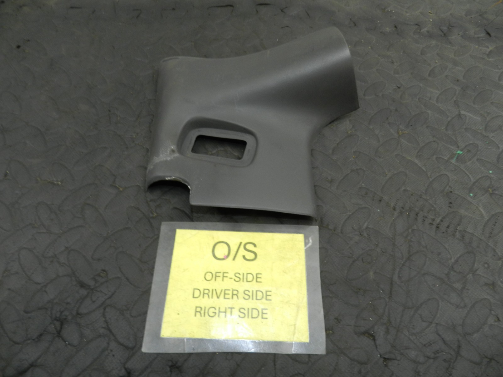177. 2000 SAAB 9-3 CONVERTIBLE YS3D. DRIVER SIDE UPPER A PILLAR CONVERTIBLE ROOF