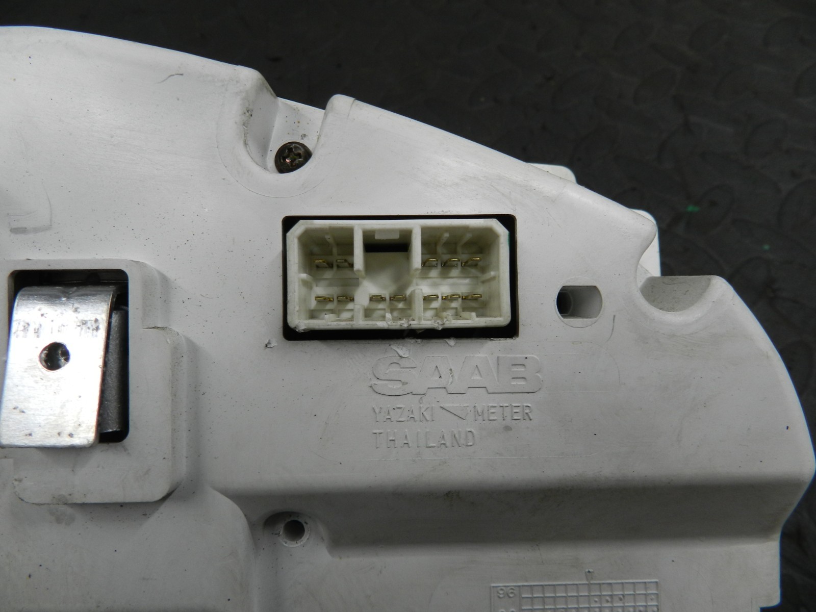 177. 2000 SAAB 9-3 CONVERTIBLE YS3D. SPEEDO SPEEDOMETER INSTRUMENT PANEL CLUSTER - Image 6