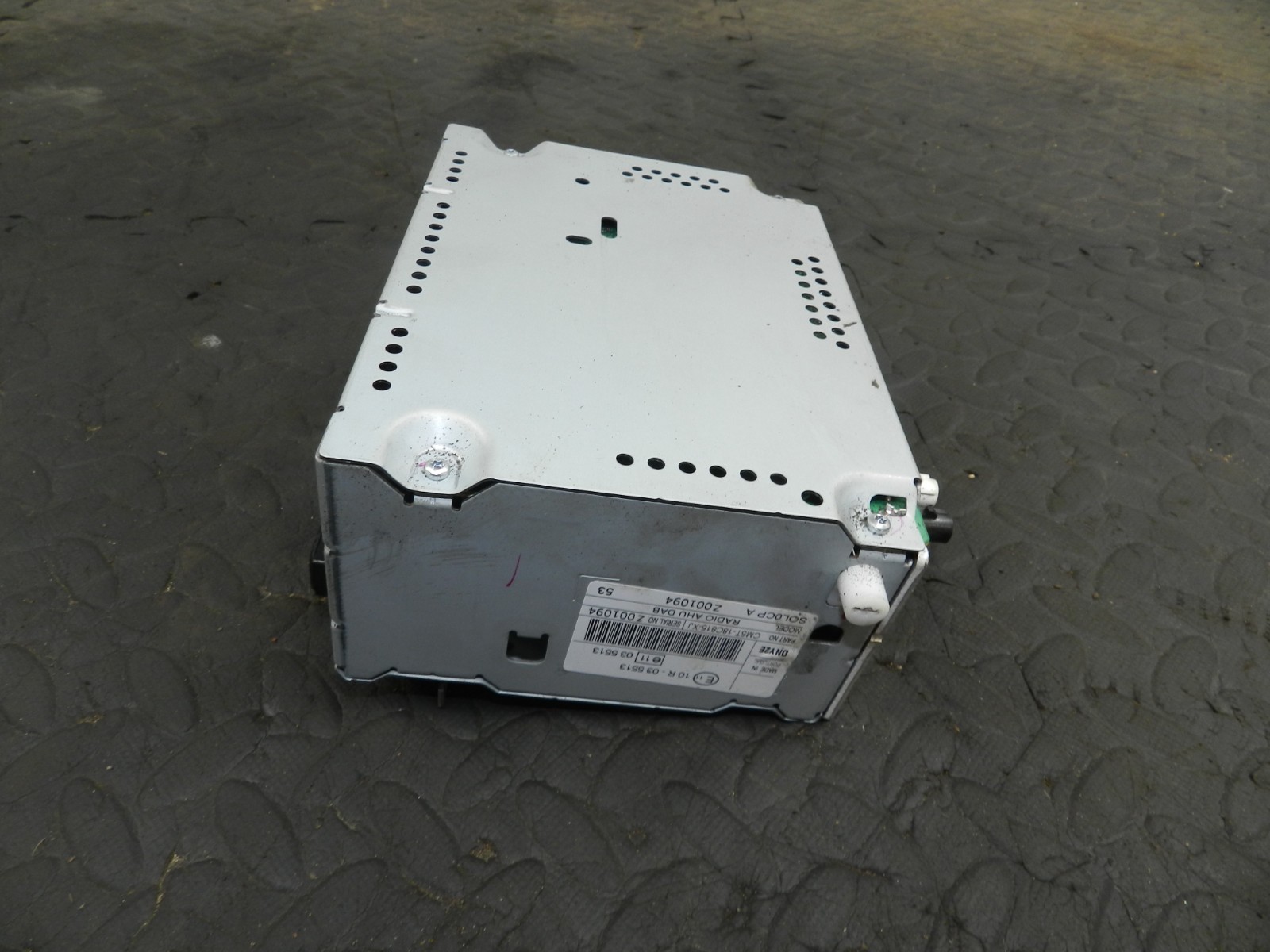 178. 2012 FORD FOCUS MK3. CD RADIO UNIT CM5T-18C815-XJ - Image 2
