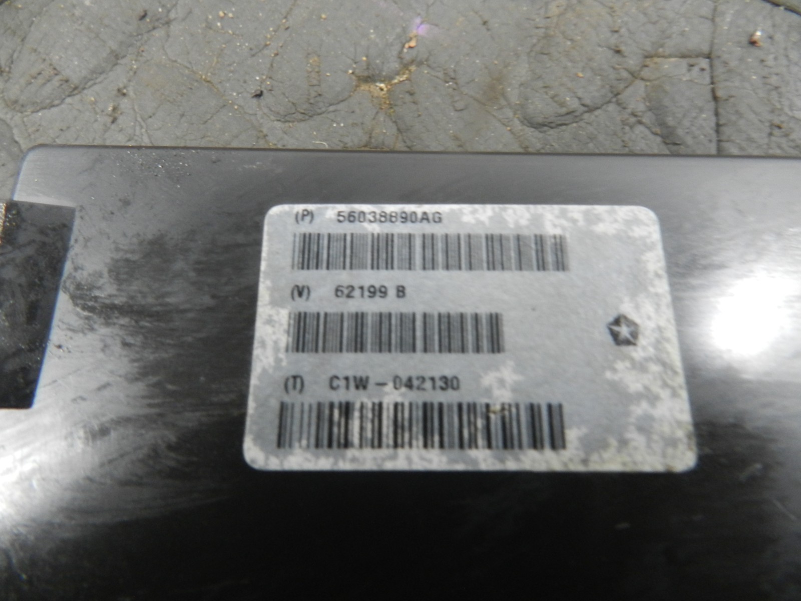 172. 2011 JEEP GRAND CHEROKEE MK4 WK2. 56038890AG BLIND SPOT CONTROL MODULE - Image 5