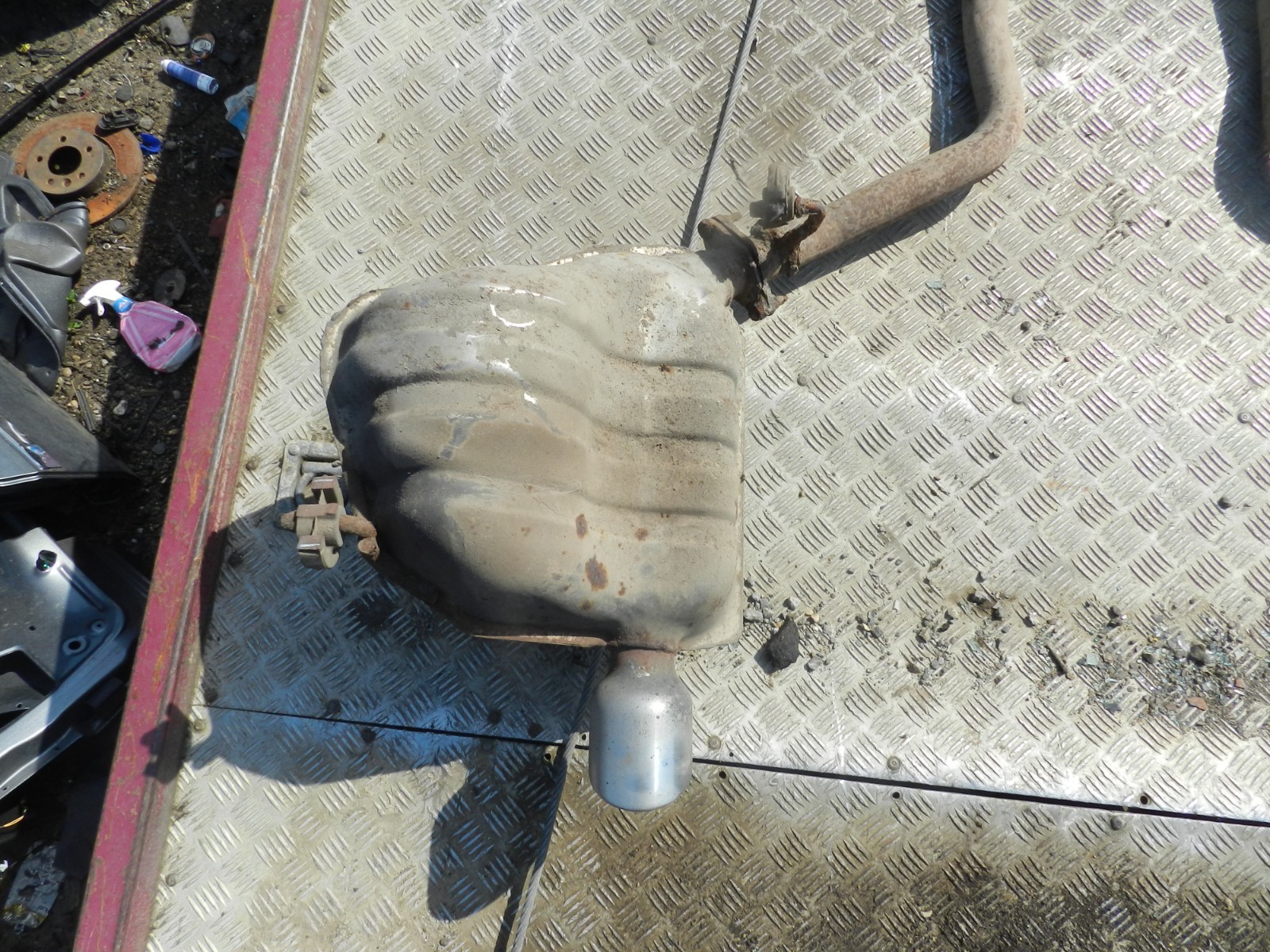 172. 2011 JEEP GRAND CHEROKEE MK4 WK2. EXHAUST MIDDLE AND REAR BOXES PIPES - Image 3