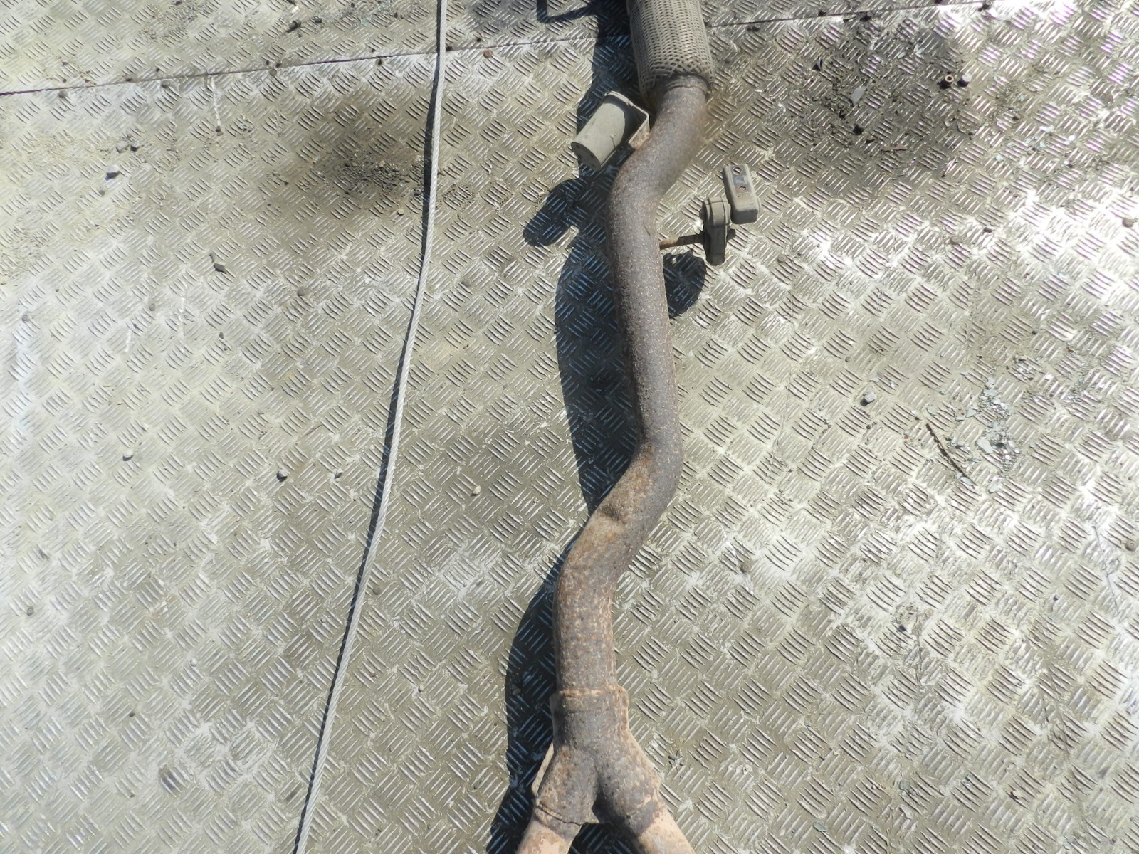 172. 2011 JEEP GRAND CHEROKEE MK4 WK2. EXHAUST MIDDLE AND REAR BOXES PIPES - Image 6