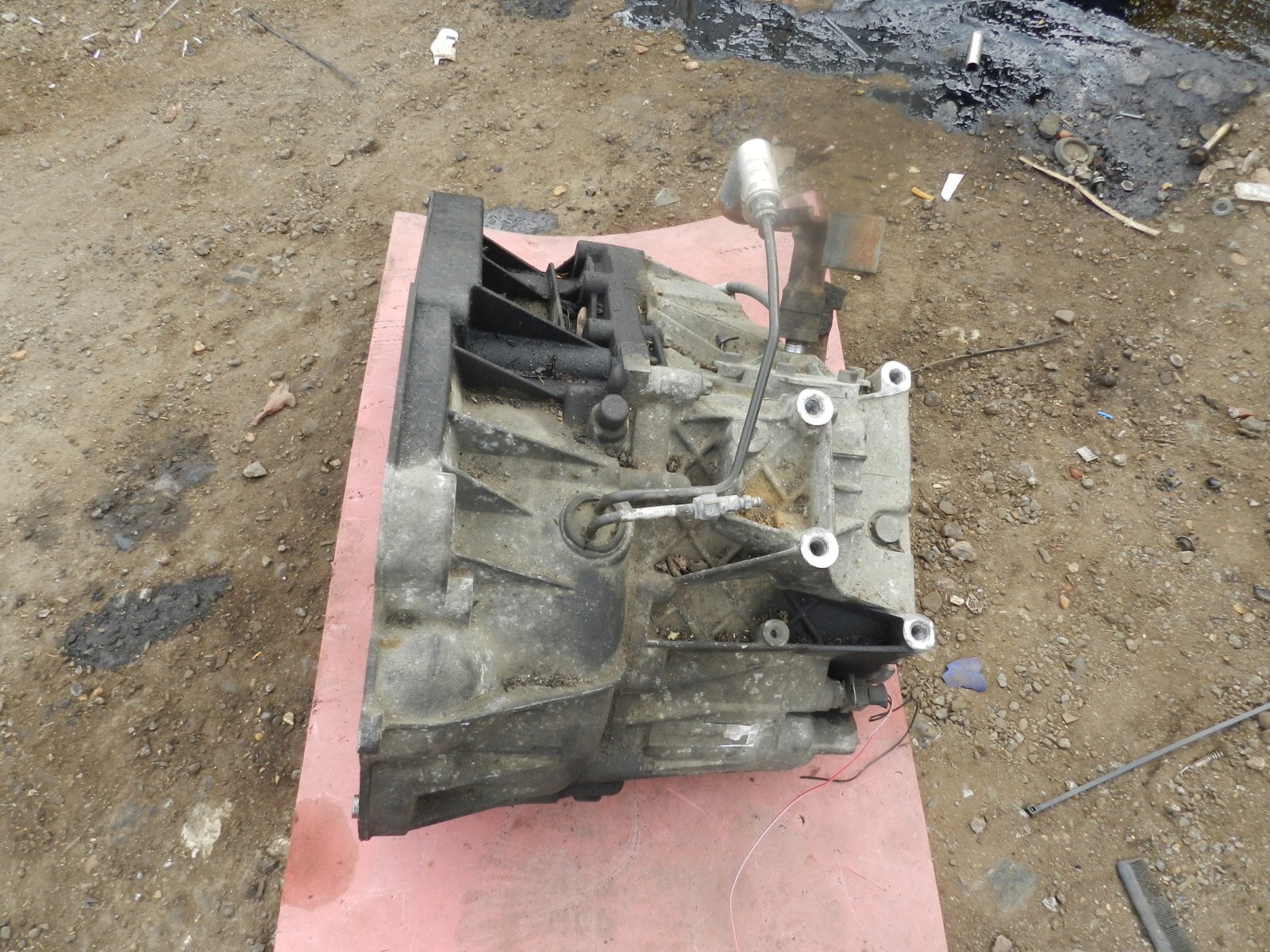 182. 2004 LANDROVER FREELANDER 1 L314. M47 DIESEL GEAR BOX - Image 4