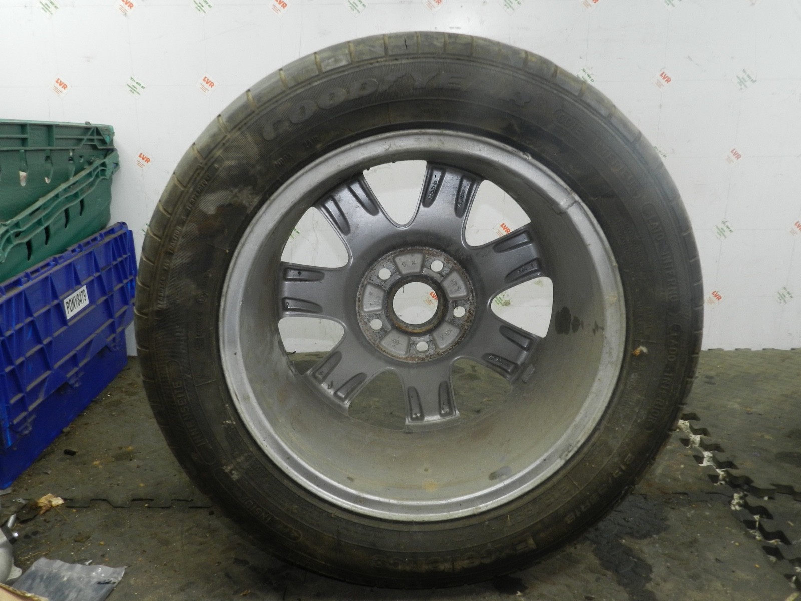 183. 2006 AUDI A4 CONVERTIBLE B7. SET OF ALLOY WHEELS - Image 11