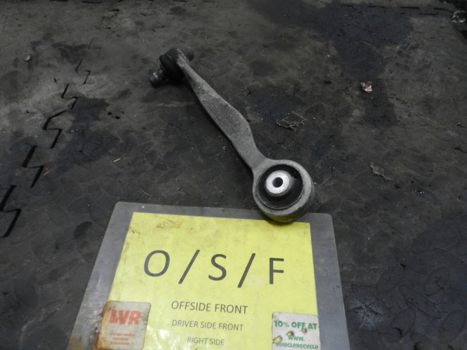 183. 2006 AUDI A4 CONVERTIBLE B7. DRIVER SIDE FRONT UPPER ARM REAR