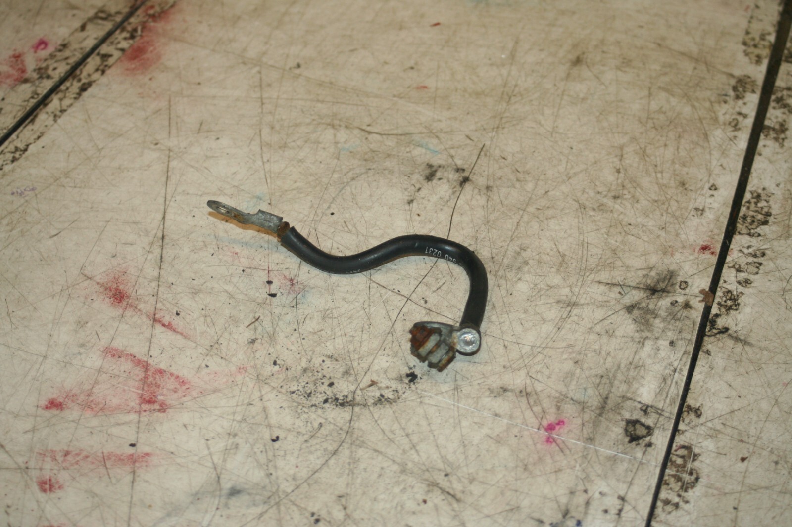 2006 MERCEDES BENZ C CLASS W203. BATTERY EARTH NEGATIVE CABLE