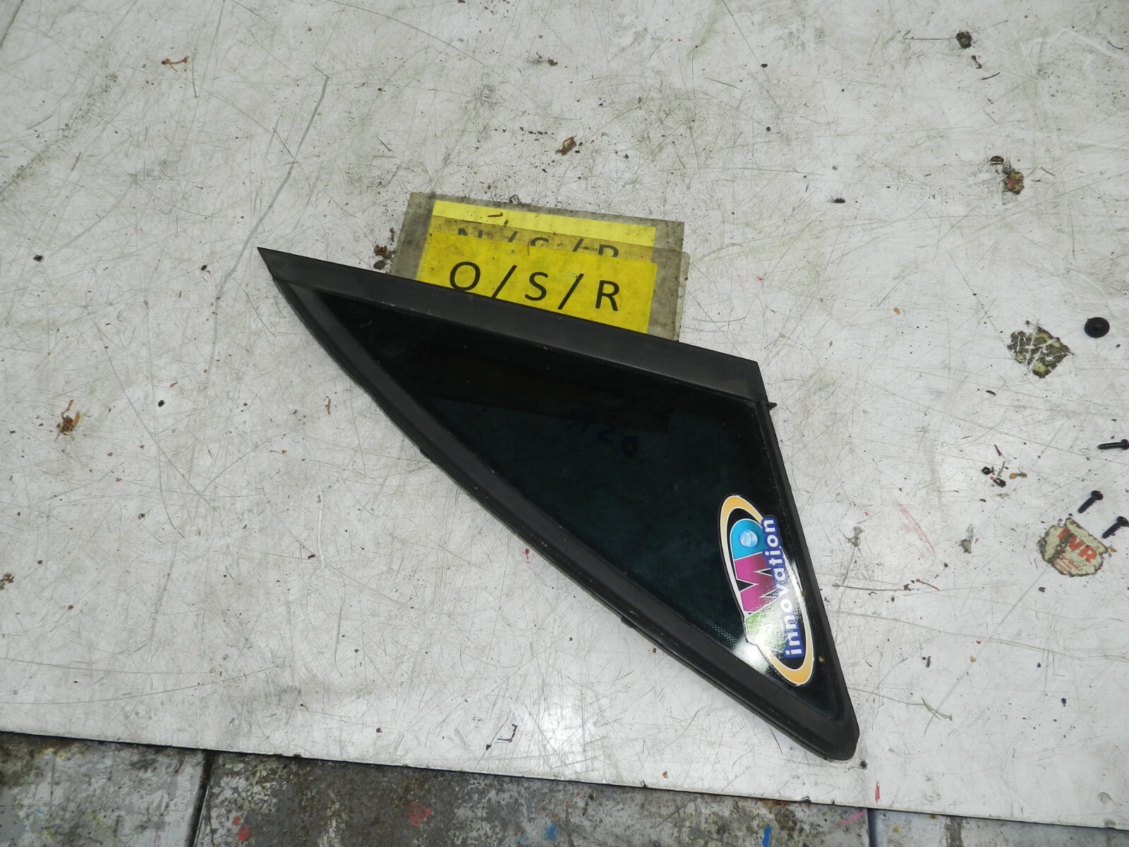 (121) 2007 AUDI A4 SALOON B7. DRIVER SIDE REAR QUARTER GLASS - Image 2