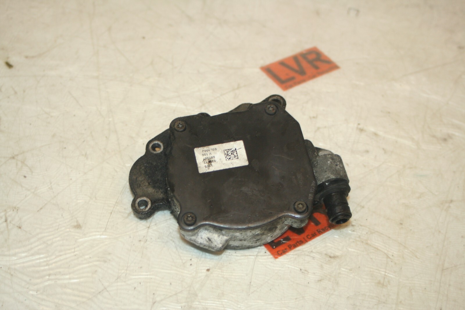 2013 VOLKSWAGEN POLO MK5 6R 1.2 DIESEL. AIR VACUUM PUMP CFW BRAKE