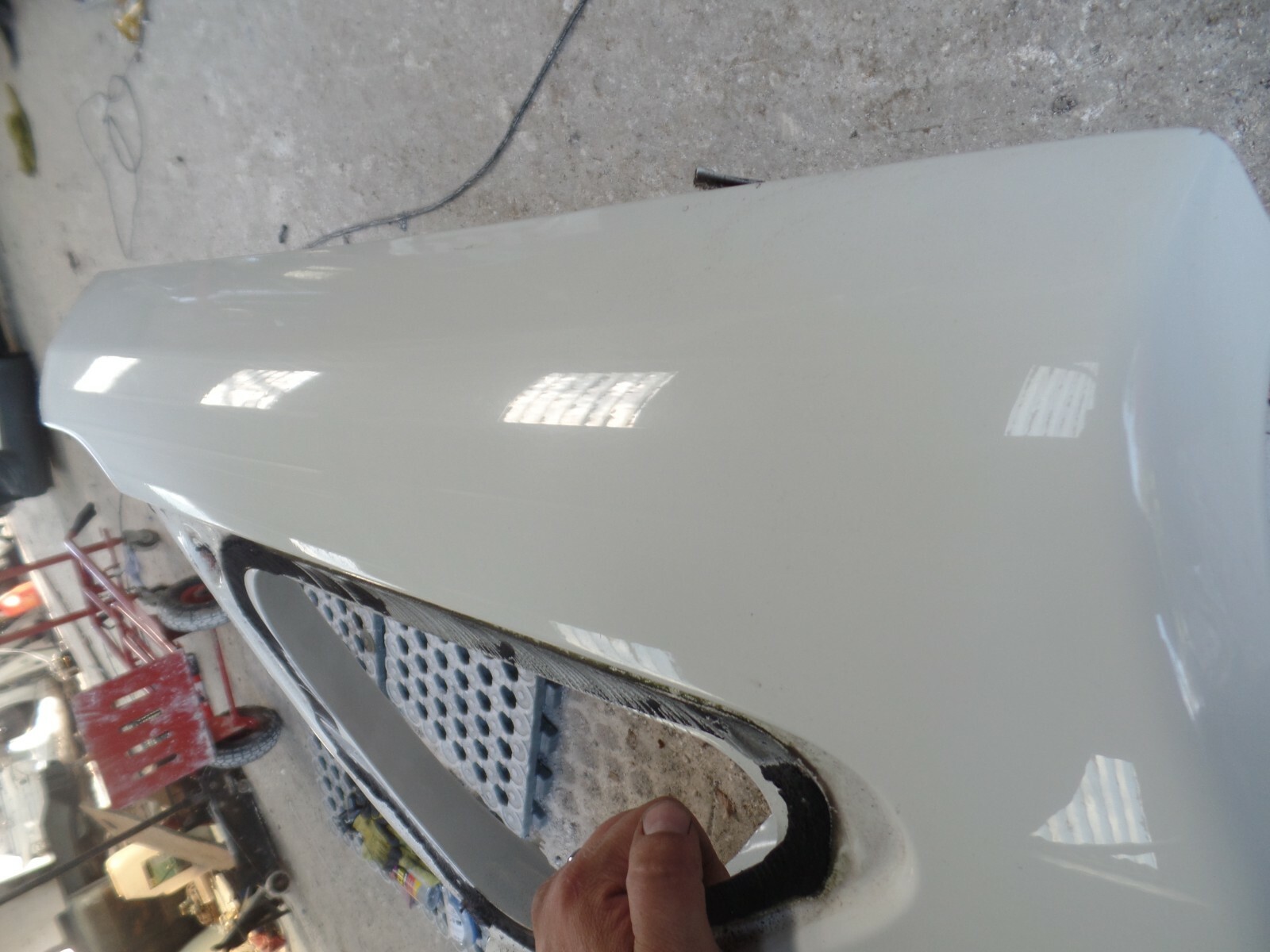 Nissan Note N-Tec 2015 N/S/R Passenger Rear Quarter Panel - Image 7